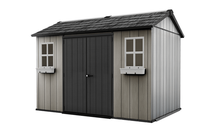Buy Oakland Grey Large Storage Shed 11x7.5 - Keter Canada